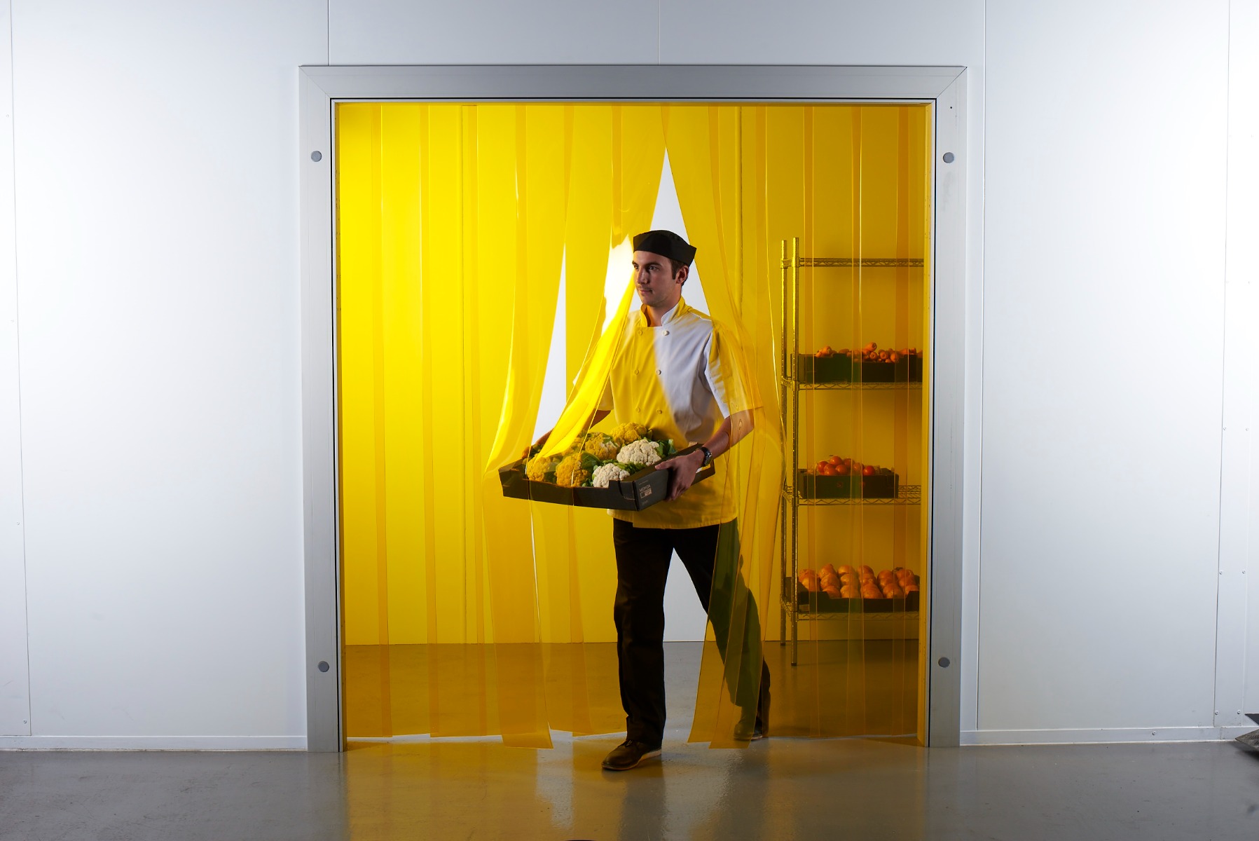 Cortinas de PVC Coloridas — variação 3