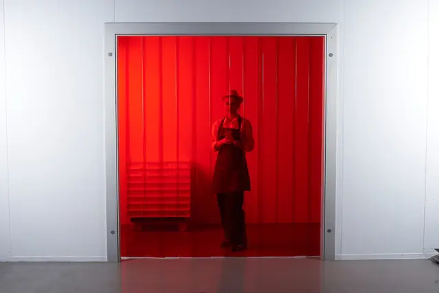 Cortinas de PVC Coloridas — variação 4