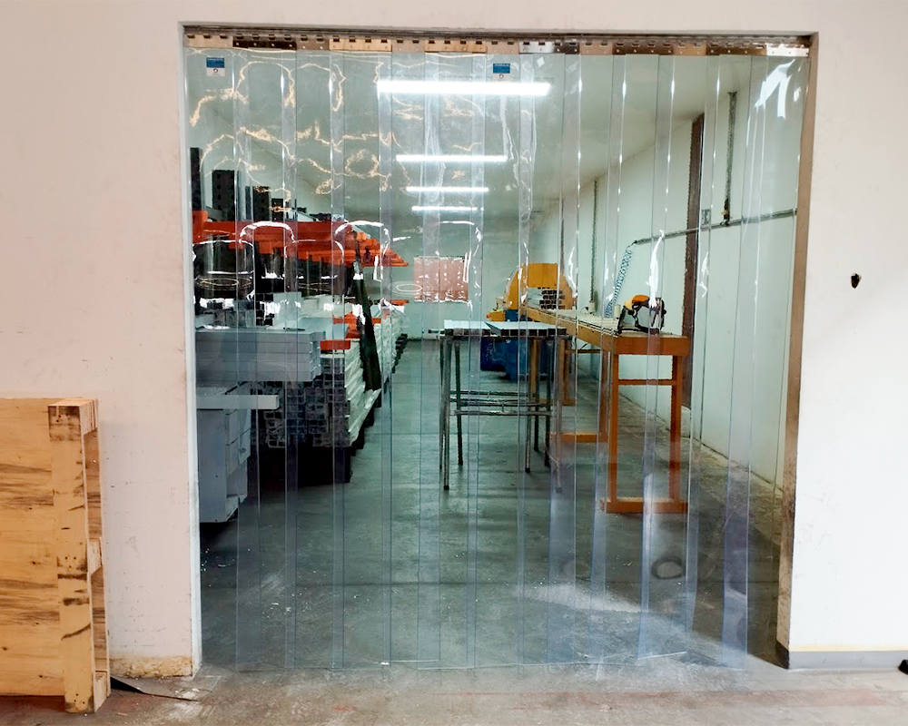 Cortinas de PVC em Tiras — Câmara Fria, Docas e Indústria — Destac Plásticos
