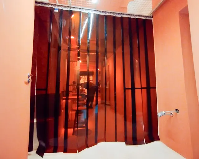 Cortinas de PVC em Tiras — variação 4